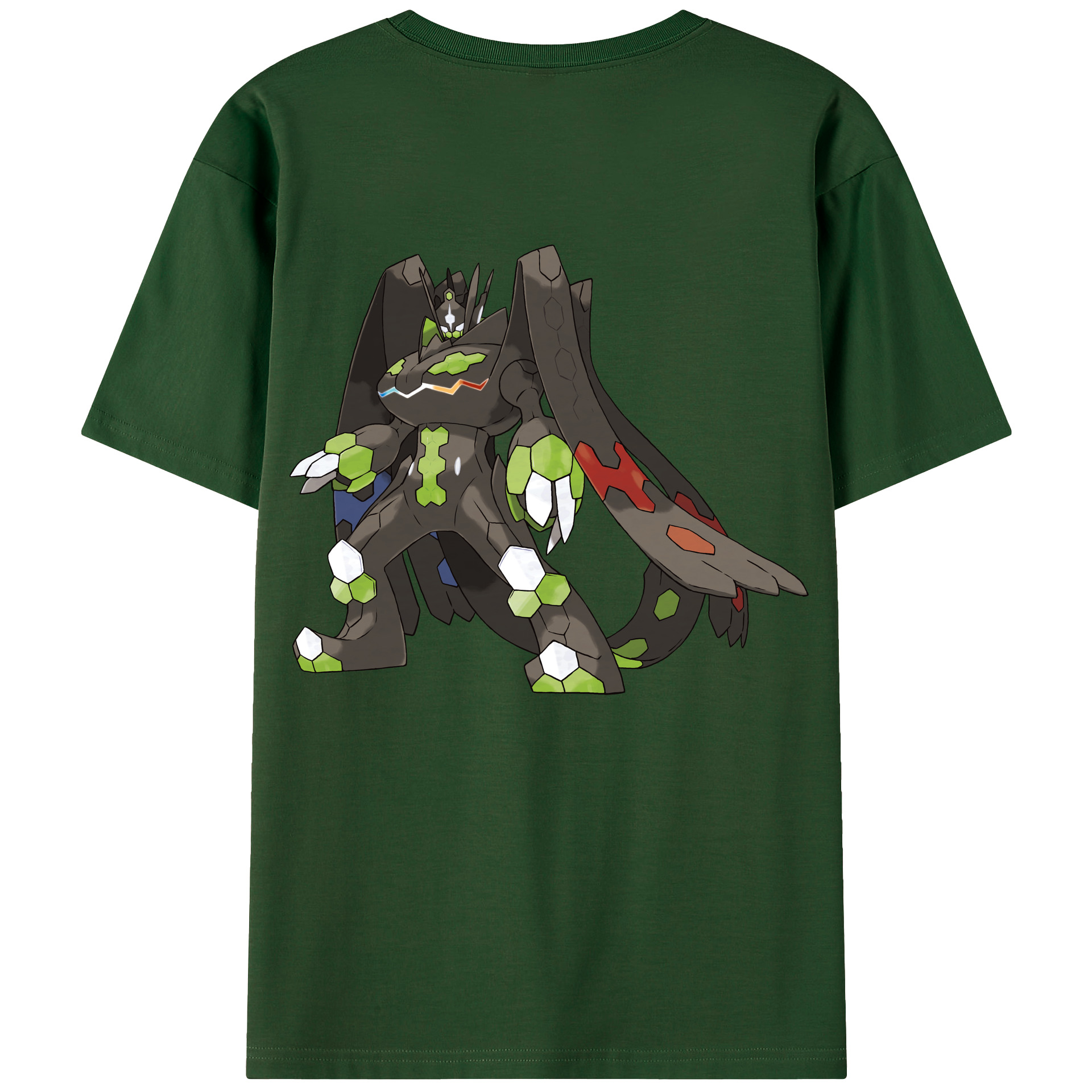 （画像用） ポケットモンスター Pokémon 綿100％半袖Tシャツ（背面プリント）